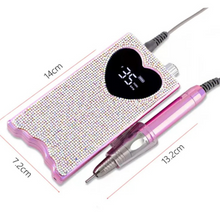 Load image into Gallery viewer, Heart Nail Drill