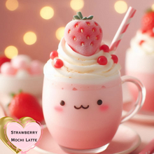 Load image into Gallery viewer, Strawberry Mochi Latte Body Oil