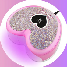 Load image into Gallery viewer, Bling Heart Nail Lamp