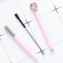 Load image into Gallery viewer, Light Pink Heart Tip Pen