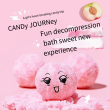 Load image into Gallery viewer, Peach Scrub Exfoliating Wash Balls