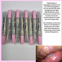 Load image into Gallery viewer, PINK MOMENTS💋 PINK BLING JUICY LIP GLOSS