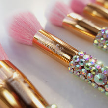 Load image into Gallery viewer, Pink Moments 12pc Bling Brush set with Bag
