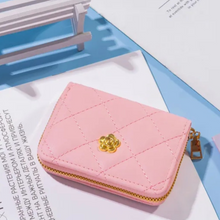 Load image into Gallery viewer, Quilted Pink Wallet