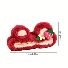 Load image into Gallery viewer, Bear Ear Face Wash Headband