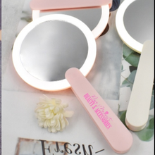 Load image into Gallery viewer, 🥰Pink Moments Beauty Light Mirror