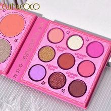 Load image into Gallery viewer, KEVIN&COCO 13colour pink leopard girl eyeshadow palette Hongxuan Cosmetics