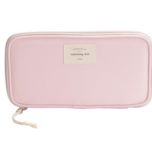 Load image into Gallery viewer, Cute Pink Waterproof Oxford Pencil Case