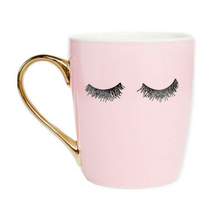 Load image into Gallery viewer, Pink Boo! Eyelash Mug
