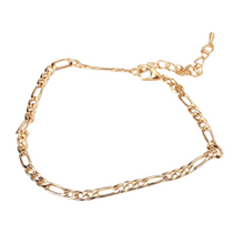 Load image into Gallery viewer, Gold Filled Figaro Anklet