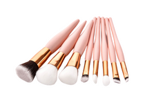 Load image into Gallery viewer, 8 pc Makeup Brush Set