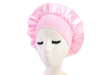 Load image into Gallery viewer, Pink Satin Bonnet