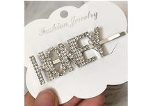 Load image into Gallery viewer, Cute Glitter Sparkly Rhinestone Hair Clips