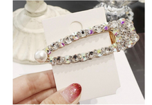Load image into Gallery viewer, Glitter Cute Sparkly Rhinestone Hair Clips