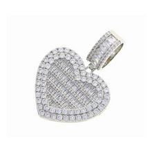 Load image into Gallery viewer, Cubic Zirconia Heart Necklace