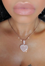 Load image into Gallery viewer, Cubic Zirconia Heart Necklace