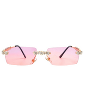 Load image into Gallery viewer, I'm Confidence Crystal Sunglasses