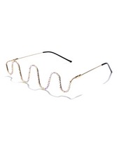 Load image into Gallery viewer, Ooh Diamond Frame Lens-less Glasses