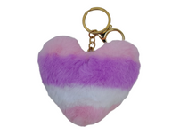 Load image into Gallery viewer, Heart Fur Key Chain