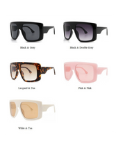 Load image into Gallery viewer, Oversize Celebrity Inspired Sun Glasses