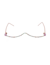 Load image into Gallery viewer, LUXE Diamond Frame Lens-less Glasses