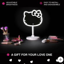 Load image into Gallery viewer, Hello Kitty Rechargeable Table Makeup Mirror
