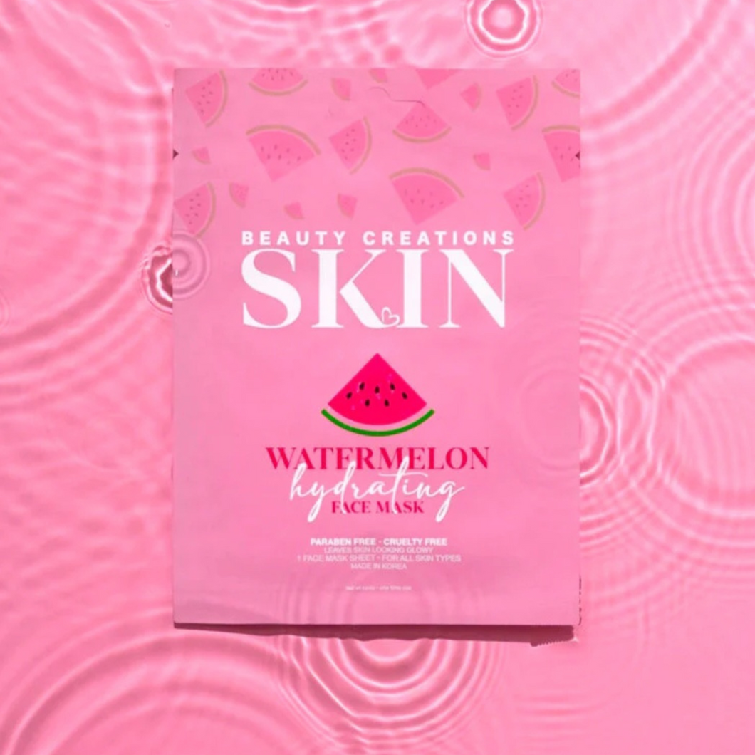 BEAUTY CREATIONS WATERMELON HYDRATING FACE MASK