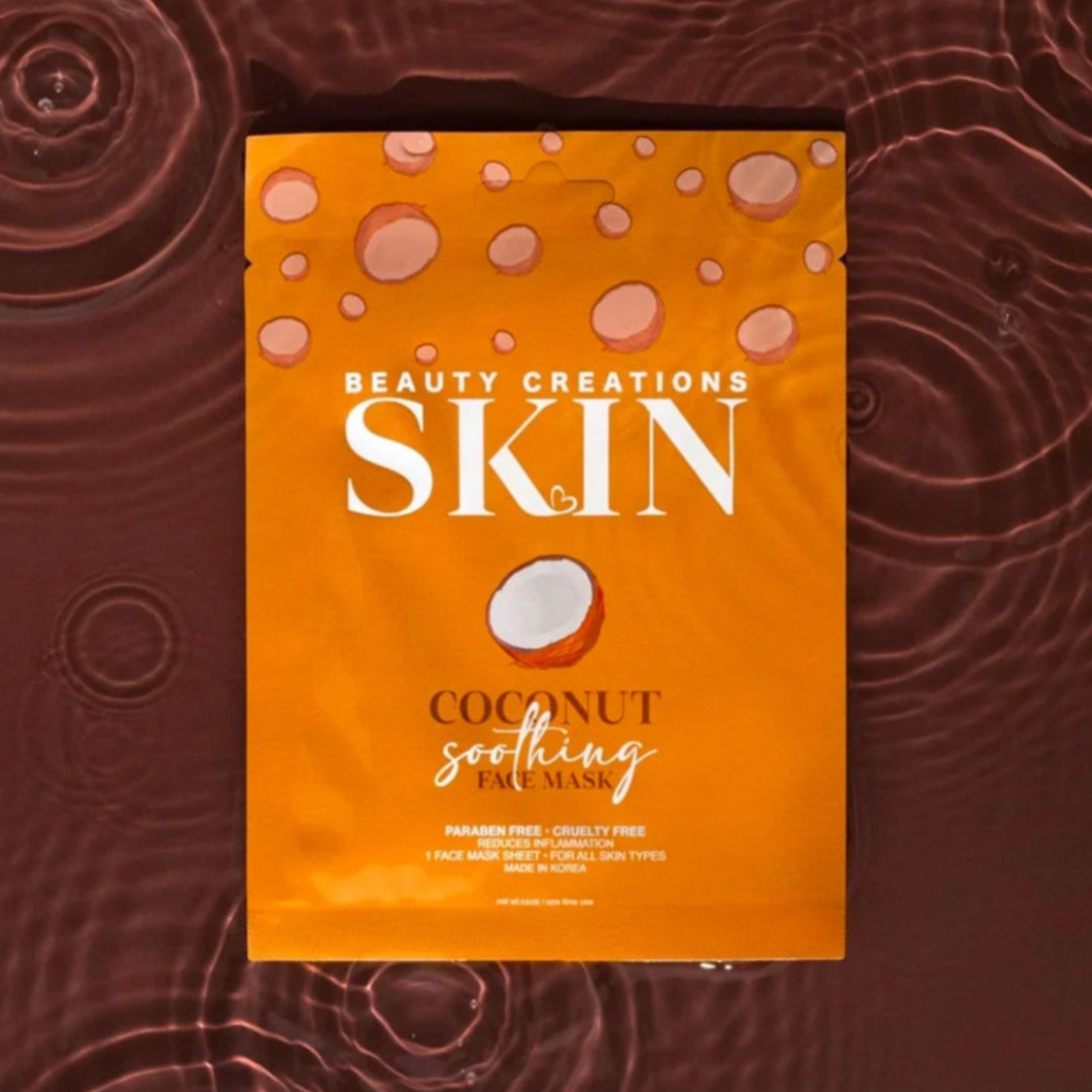 BEAUTY CREATIONS Coconut Soothing Face Mask