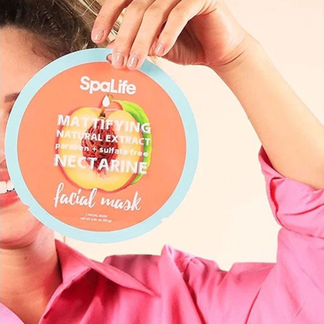 SPALIFE Face Mask Peach