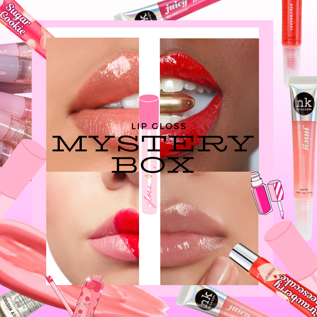 😜PINK-LIFE LIP GLOSS MYSTERY BOX