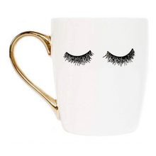 Load image into Gallery viewer, Pink Boo! Eyelash Mug
