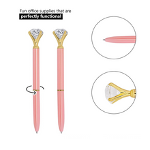 Load image into Gallery viewer, Light Pink Diamond Tip Pen
