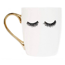 Load image into Gallery viewer, White Boo! Eyelash Mug
