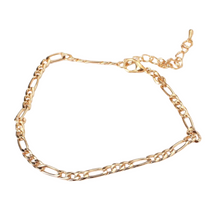 Load image into Gallery viewer, Gold Filled Figaro Anklet
