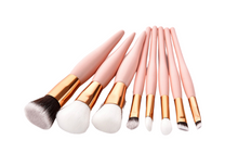 Load image into Gallery viewer, 8 pc Makeup Brush Set
