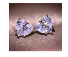 Load image into Gallery viewer, Beautiful Heart 925 Sterling Sliver Earrings
