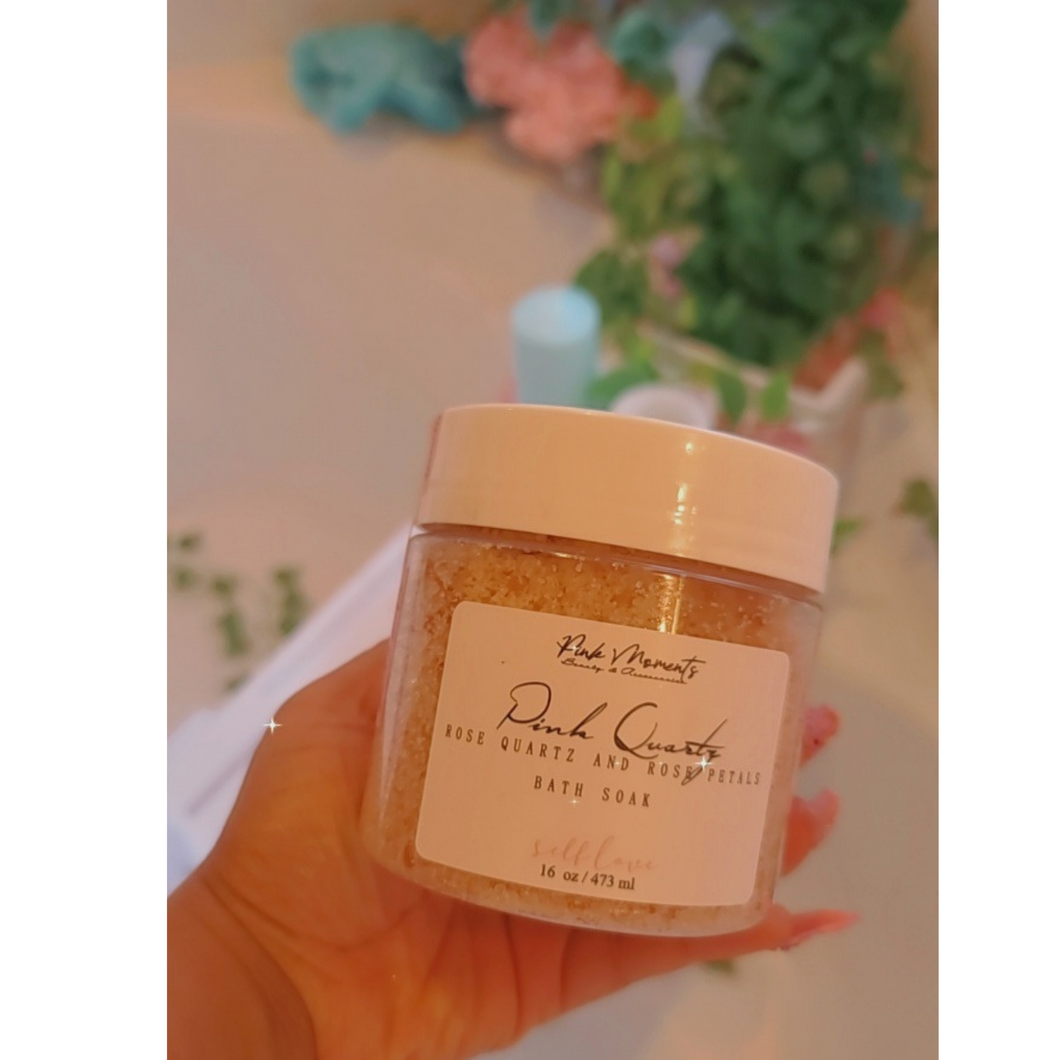 Pink Quartz Bath Salt