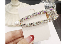 Load image into Gallery viewer, Glitter  Cute Sparkly Rhinestone Hair Clips
