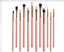 Load image into Gallery viewer, 12 pc Makeup Brush Set
