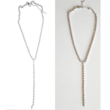 Load image into Gallery viewer, LUXE Unique Sexy Tennis Long Necklace
