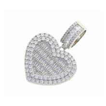 Load image into Gallery viewer, Cubic Zirconia Heart Necklace
