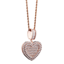 Load image into Gallery viewer, Cubic Zirconia Heart Necklace
