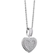 Load image into Gallery viewer, Cubic Zirconia Heart Necklace
