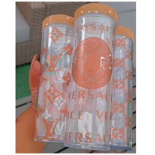 Load image into Gallery viewer, LUXE Custom LV Skinny Tumbler
