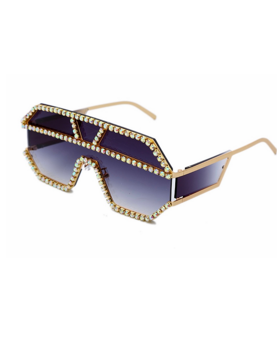 Celebrity Inspired Crystal Sun Glasses