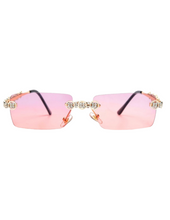 Load image into Gallery viewer, I&#39;m Confidence Crystal Sunglasses
