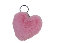 Load image into Gallery viewer, Heart Fur Key Chain
