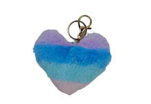 Load image into Gallery viewer, Heart Fur Key Chain
