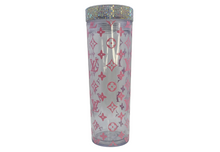 Load image into Gallery viewer, LUXE Custom LV Skinny Tumbler
