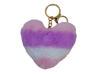 Load image into Gallery viewer, Heart Fur Key Chain
